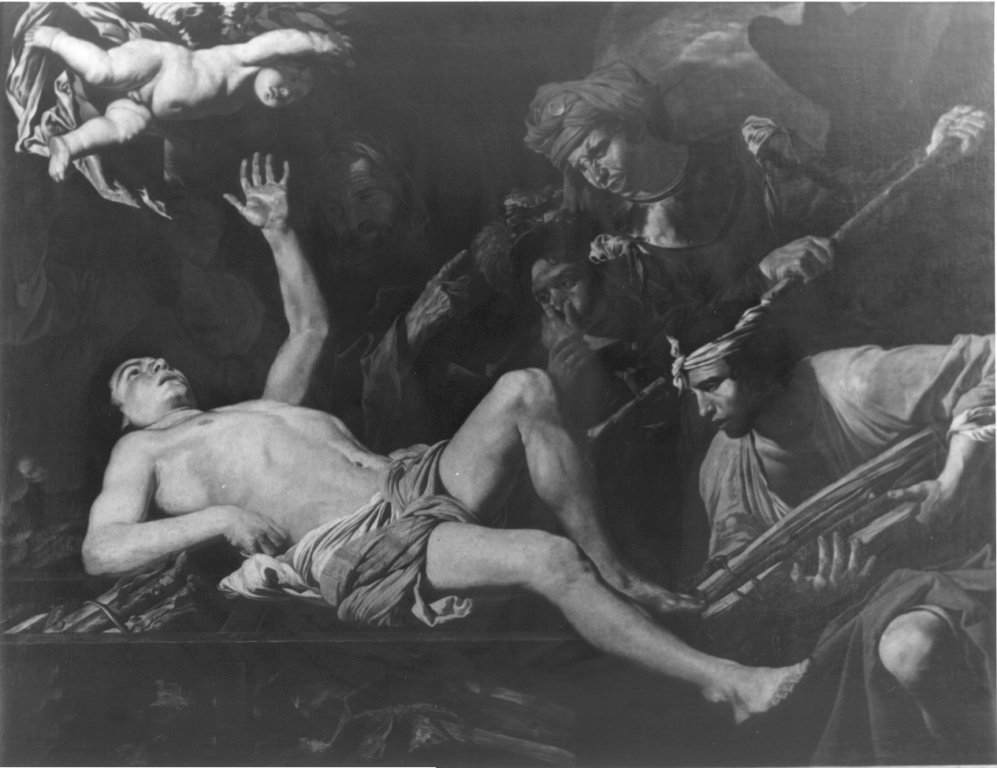 martirio di s. Lorenzo (dipinto) by Stomer Matthias (secondo quarto sec. XVII)